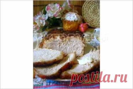 Запеченный свиной карбонад с горчицей и пряностями - Вторые блюда. Рецепты посетителей