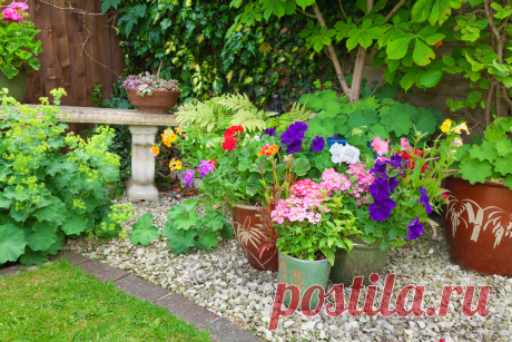 Декоративная отсыпка для сада