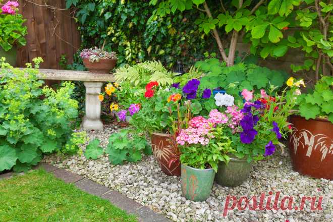 Декоративная отсыпка для сада