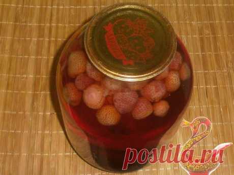 Клубничный компот на зиму рецепт | Экзотические рецепты