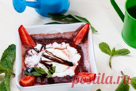 Попробовать стоит!!! Клубничный суп с ванильным мороженым — Вкусные рецепты