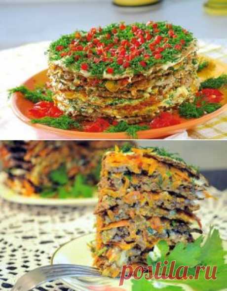 Печеночный торт из куриной печени: пошаговый рецепт с фото | Lady-Zaza