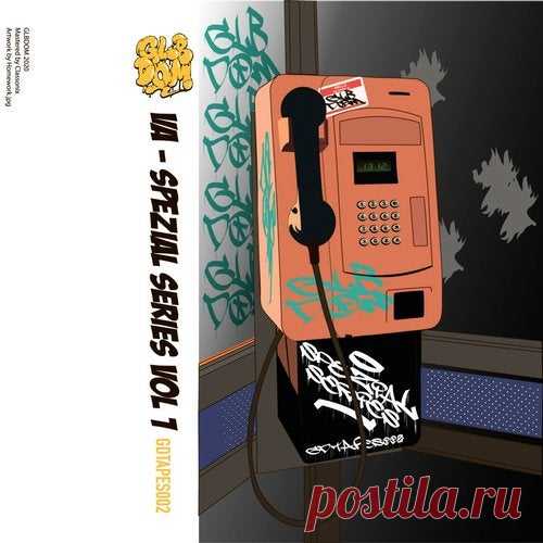 VA - Spezial Series, Vol. 1 GDTAPES002 GLBDOM's second cassette release comes with a special 14 track compilation is a voyage through the history of dancefloor music, drawing influences from UK Rave, Broken Beat and Jungle that conjure up feelings of warm, nostalgic euphoria.• James Bangura - U Street Soca 3:34• Colkin & so. mind -