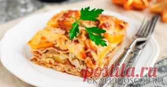 Вкуснейшая домашняя лазанья — подробниший пошаговый рецепт с фото Всем привет! Сегодня будем готовить простой рецепт лазаньи: Сразу оговорюсь, большого количества продуктов НЕ ПОНАДОБИТЬСЯ! Тесто мы тоже будем готовить. Если вы не хотите морочиться с тестом ̵…