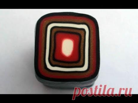 Murrina a quadri concentrici (tutorial) - YouTube
