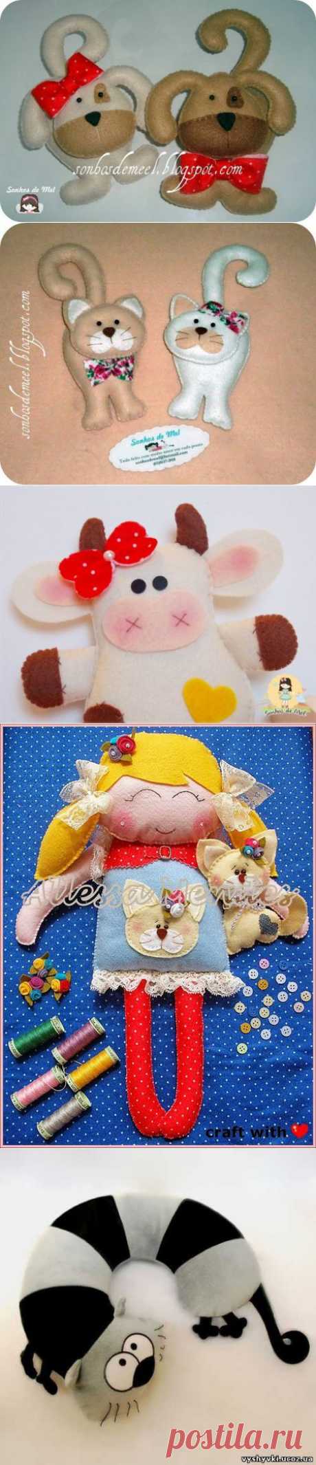 Шьем игрушки. Выкройки..