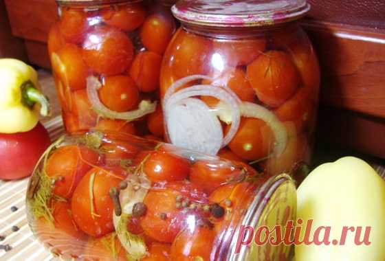 Консервированные помидоры черри — Ⴚα∂ ℨα୮০τ০Ᏸҡα