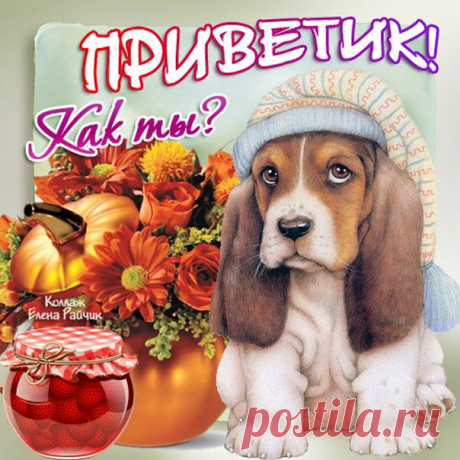 Открытки Привет парню  Музыкальная открытка Привет