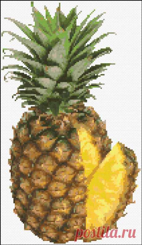 Cross Stitch | Ananas xstitch Chart | Design
