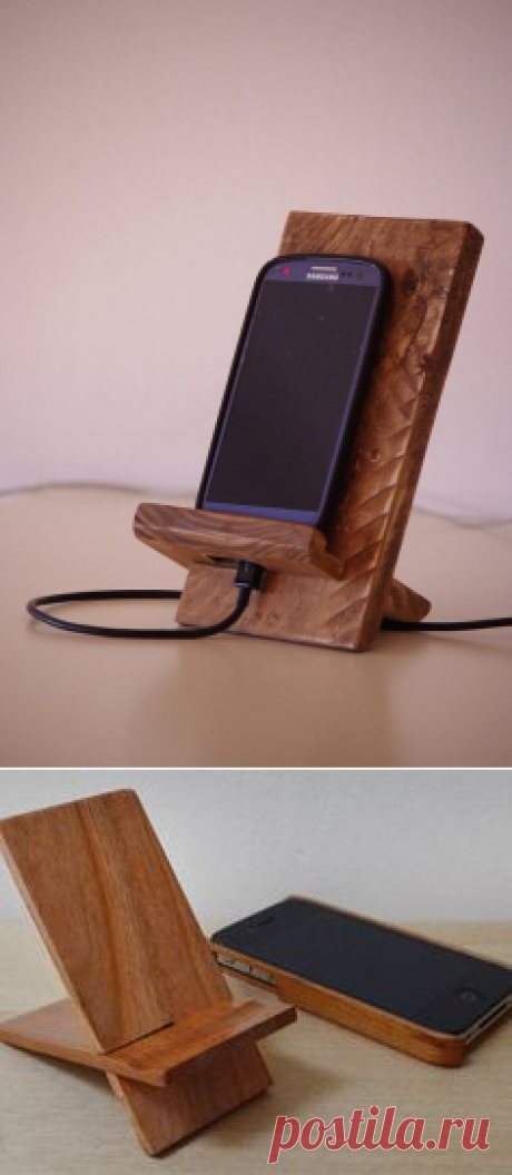 Подставка для телефона, Телефоны and Деревенский стиль on Pinterest