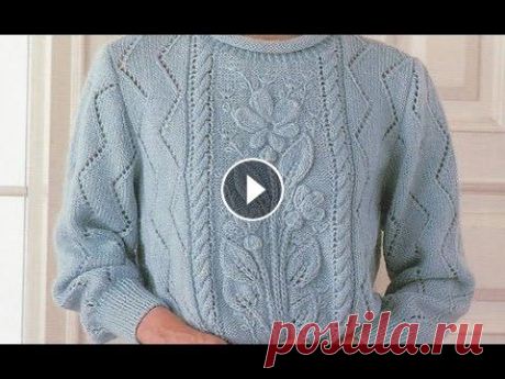 Вязаные кофточки спицами со схемами Это видео создано в редакторе слайд-шоу YouTube:...