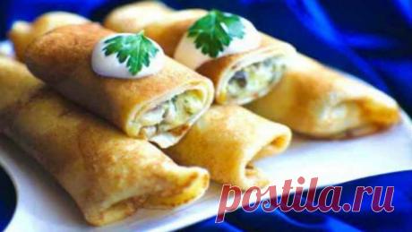 20 самых вкусных начинок для блинчиков