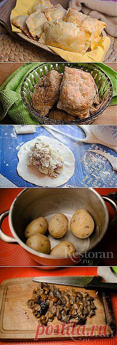 Рецепт пирожков с картошкой и грибами Restoran.ru