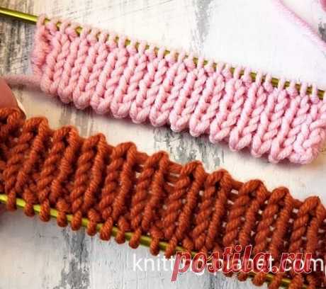 Набор петель зубчиками. Как набрать петли на спицы | Knitting Planet