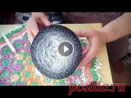 #кардиган из двух шестиугольников, начало, часть первая Кардиган вяжется крючком из двух шестиугольников, на основе бабушкиного квадрата. Это начало кардигана, во второй части покажу готовую работу #кардига...