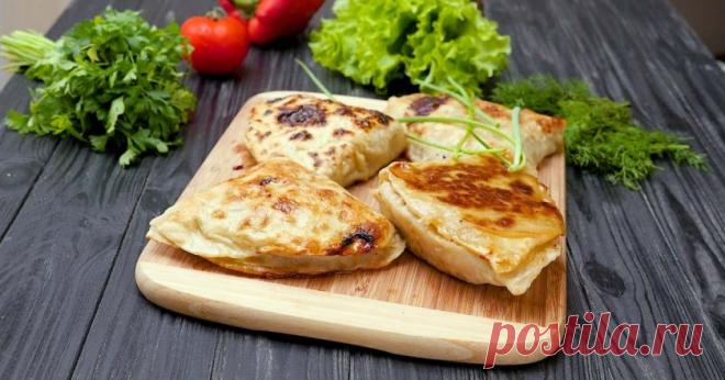 Китайские лепешки с мясом