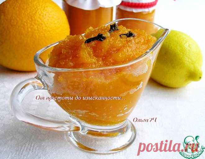 Тыквенно-апельсиновый джем – кулинарный рецепт