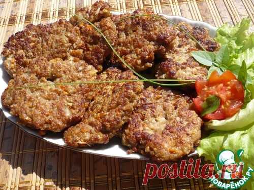 Овощные оладьи с мясным фаршем - кулинарный рецепт