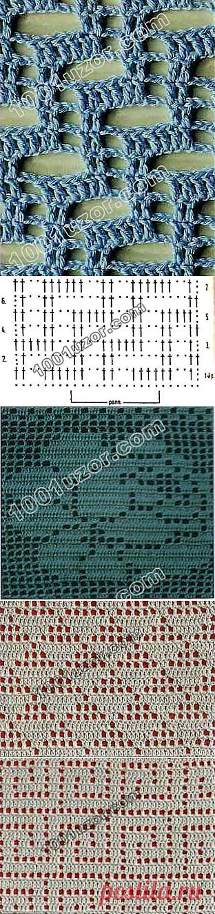 вязание крючком -ФИЛЕЙНОЕ