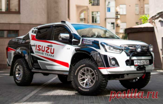 Arctic Trucks Isuzu D-Max AT35: переработанный пикап приехал в Россию