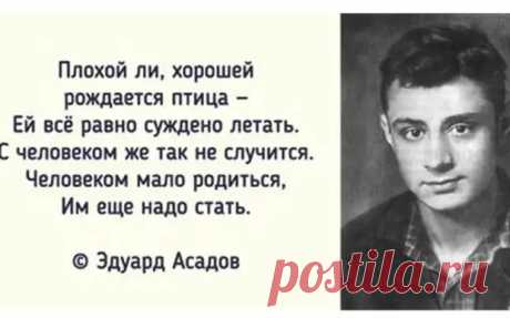 Несколько лучших стихотворений Эдуарда Асадова - Книги: читаем и обсуждаем! - медиаплатформа МирТесен