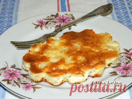 Диетический пирог с курицей - вы пробовали сочетать куриное филе с творогом?.