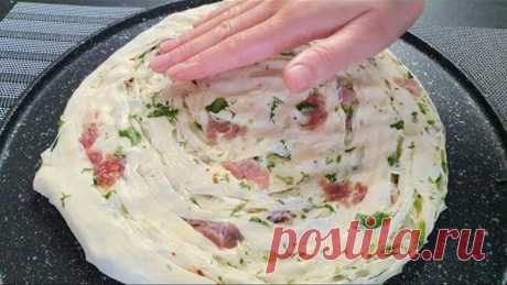 Не успела поставить на стол, тут же смели/ Катлама с Мясом