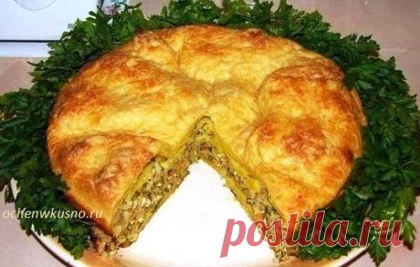 Быстрый заливной пирог – три вида начинки | ГОТОВИМ ВКУСНО И ПО-ДОМАШНЕМУ