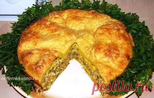 Быстрый заливной пирог – три вида начинки | ГОТОВИМ ВКУСНО И ПО-ДОМАШНЕМУ