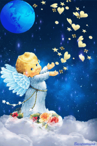 Baby Angel GIF - Baby Angel Hearts - Discover & Share GIFs Click to view the GIF