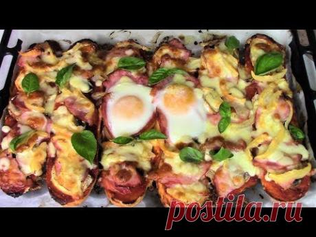 Пицца за 15 минут для завтрака! Ленивая пицца! Просто, быстро и очень вкусно!