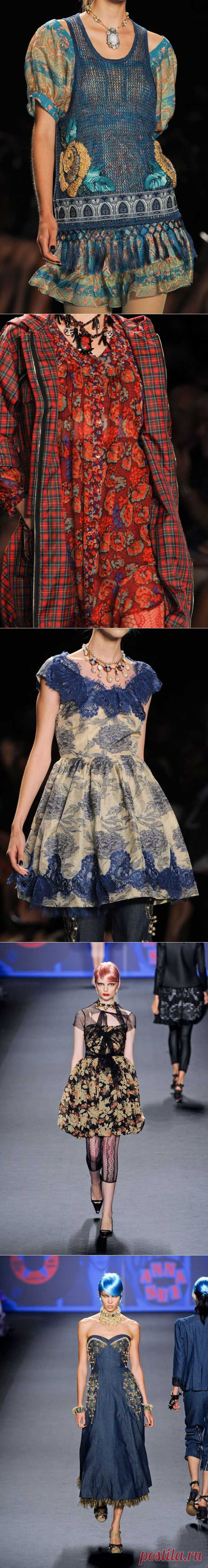 Деревенский панк Anna Sui 2013 (трафик) / Дизайнеры /