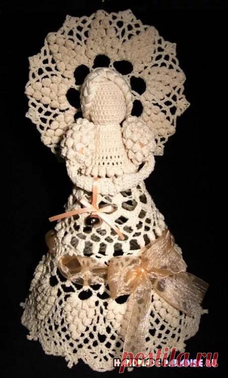 Рождественские ангелы и колокольчики крючком - идеи и схемы вязания » Женский Мир