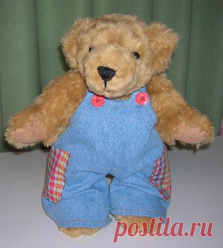 Мишки Тедди выкройки мастер-классы
комбинезон