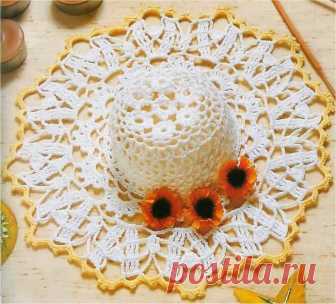 Готовимся к лету! Вяжем ажурные шляпки (9 схем)