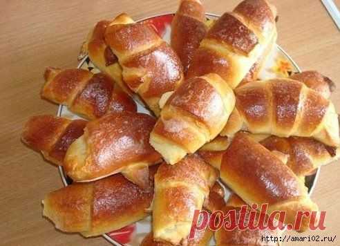Простой рецепт рогаликов.
