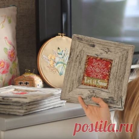 Рамка для картины своими руками... из ткани | Креаликум