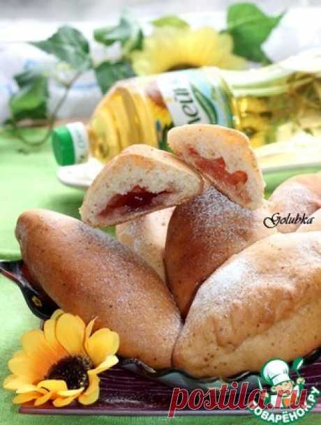 Пироги постные с мармеладом и яблоком - кулинарный рецепт