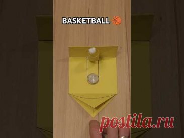 DIY EASY PAPER BASKETBALL ORIGAMI STEP BY STEP | FUN LESSON ANTISTRESS