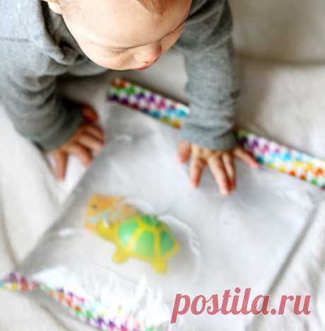 Водяной мешочек с игрушками для малышей | Всё для развития ребенка