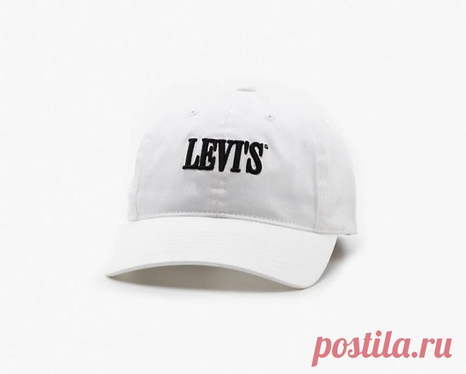 Serif Logo Hat - Белый | Levi's® RU