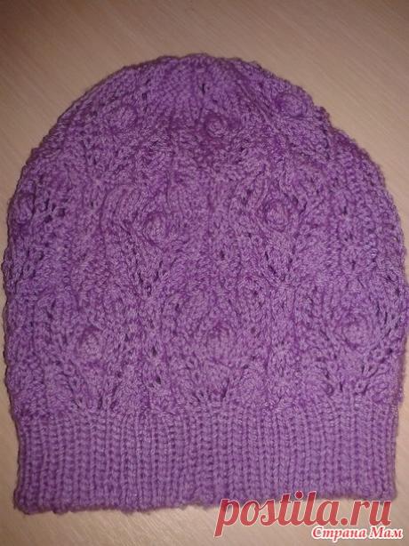 Берет "Весенний ажур" - Вязание - Страна Мам