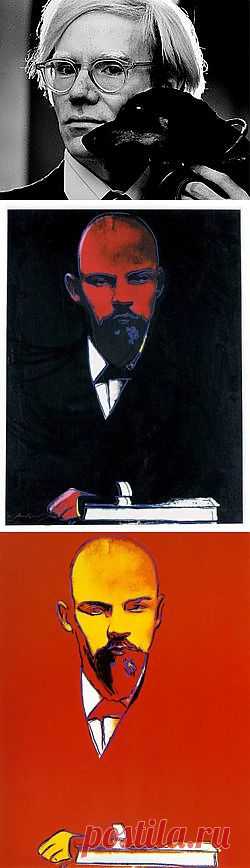 (+1) тема - Картину «Ленин» работы Энди Уорхола оценили в 110 тысяч долларов | Искусство