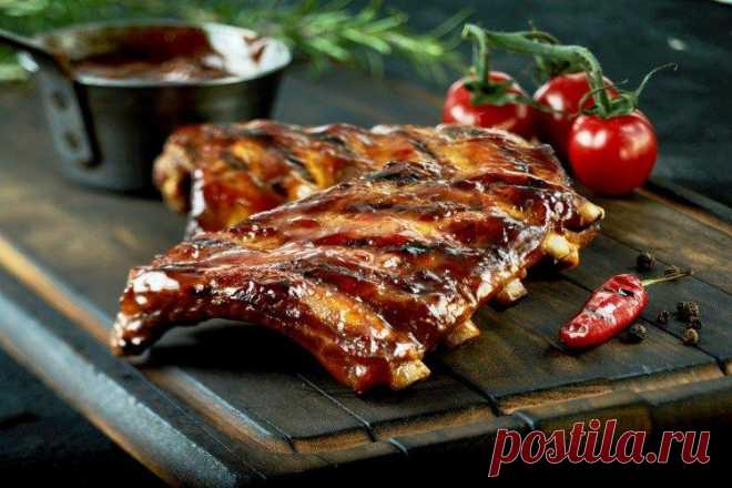 Свиные ребрышки на мангале - 10 простых и вкусных рецептов