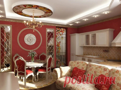 Интерьер кухни-столовой: идеи с фото
