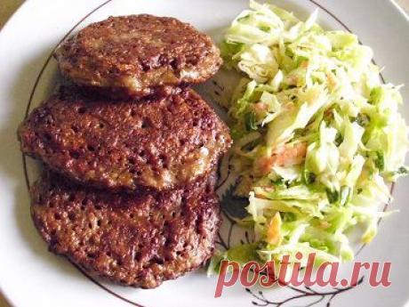 Котлеты из куриной печени и сердца | Рецепты моей мамы