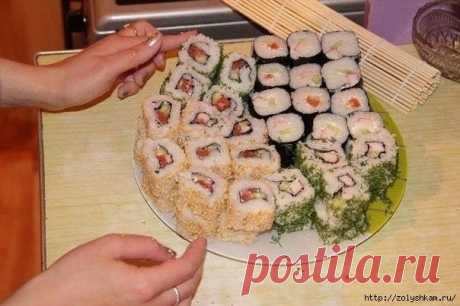 Мастер-класс по приготовлению ролл