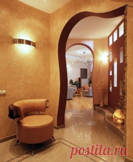 Арка в прихожей