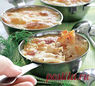 Куриный жюльен с грибами, закуска. Пошаговый рецепт с фото на Gastronom.ru