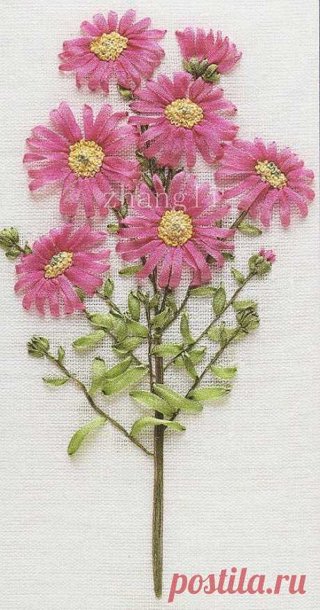 (31) Ribbon Embroidery | Ribbon Embroidery